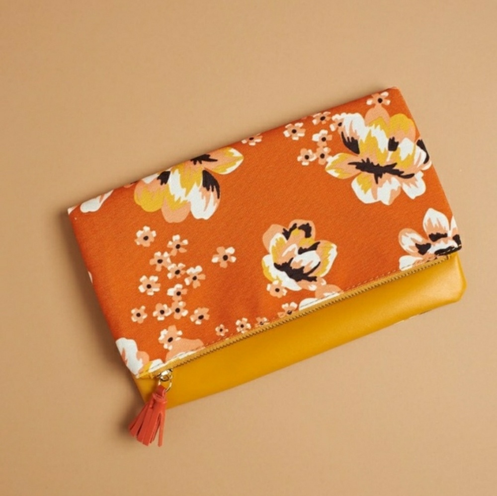 Rachel Pally Floral Foldover Clutch